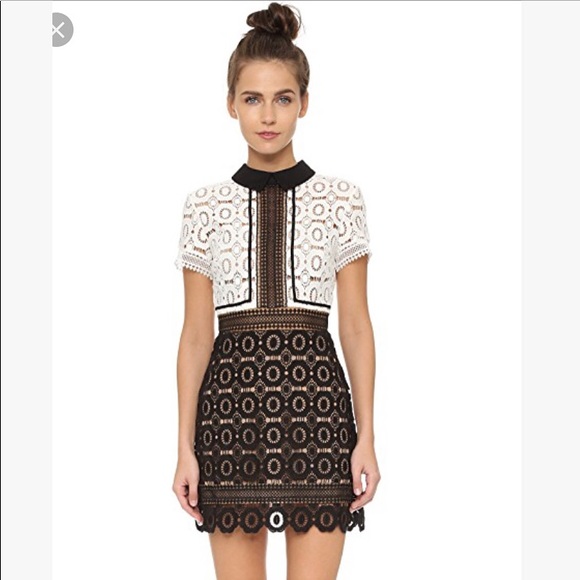 Self-Portrait Dresses & Skirts - ❌SOLD❌New with Tags! Self-Portrait Lace Dress